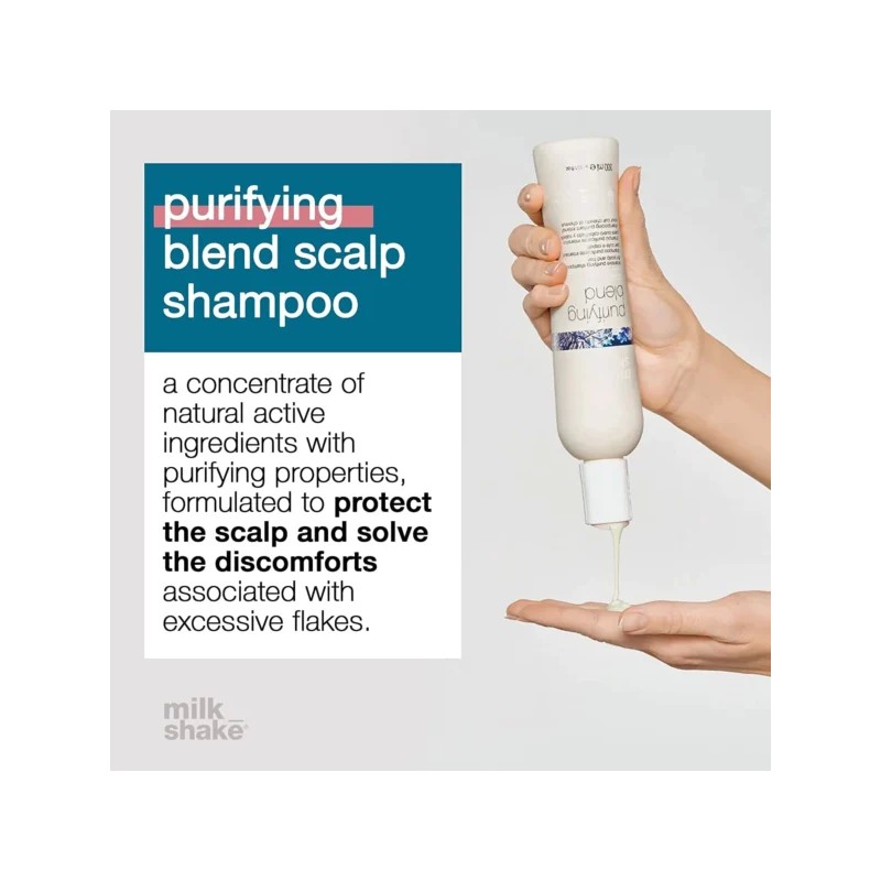 شامپو ضدشوره میلک شیک purifying blend