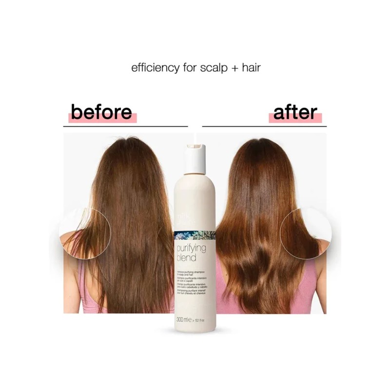 شامپو ضدشوره میلک شیک purifying blend
