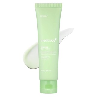 کرم تسکین دهنده و مرطوب کننده مناسب پوست های حساس و آسیب دیده مدی کیوب Exosome Cica Cream حجم 50 میل