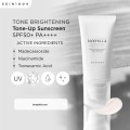 ضدآفتاب ضدلک و روشن‌کننده SPF50+ سنتلا مناسب انواع پوست اسکین 1004 Centella Tone Brightening Tone-Up Sunscreen حجم 50 میل