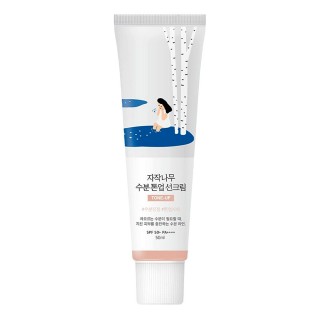 کرم ضدآفتاب تون‌آپ مرطوب‌کننده شیره توس مناسب انواع پوست راندلب Birch Juice Moisturizing Tone-up Sunscreen حجم 50 میل