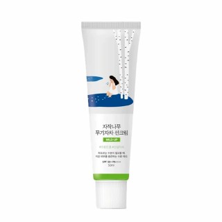 ضدآفتاب فیزیکی مرطوب‌کننده شیره توس مناسب انواع پوست راندلب Birch Juice Moisturizing Mild-Up Sunscreen حجم 50 میل