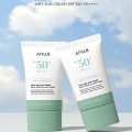 ضدآفتاب تسکین‌دهنده SPF50+ عصاره درخت چای مناسب پوست حساس آنوا Airy Sun Cream حجم 50 میل