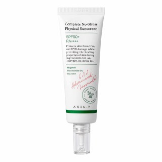 ضدآفتاب فیزیکی تسکین‌دهنده SPF50+ ماگورت مناسب انواع پوست اکسیس وای Complete No-Stress Physical Sunscreen حجم 50 میل