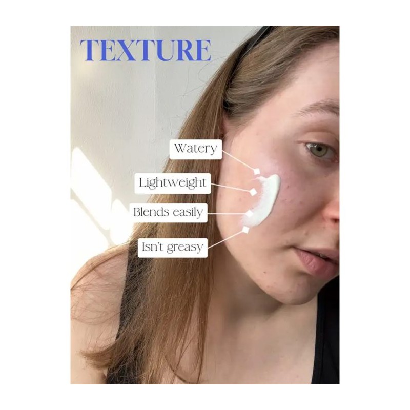 ژل کرم ضدآفتاب آبرسان SPF50+ هیالورونیک اسید مناسب پوست مختلط و چرب ایزنتری Hyaluronic Acid Watery Sun Gel حجم 50 میل