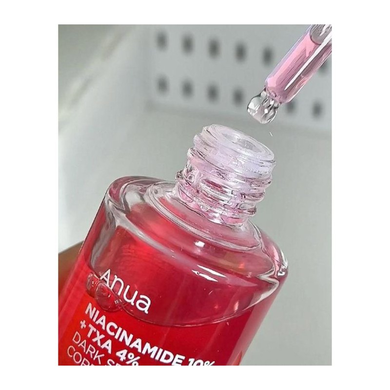 سرم ضد لک و روشن کننده مناسب پوست‌های کدر آنوا Niacinamide 10% + TXA 4% آنوا | ANUA Spot Correcting Serum حجم 30 میل