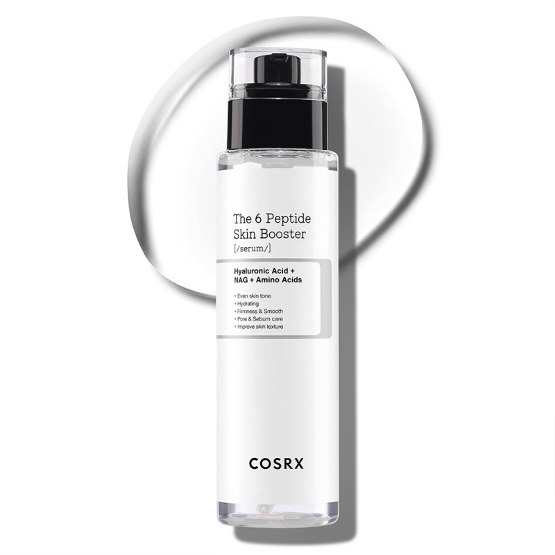 بوستر سرم تقویت کننده پپتید مناسب انواع پوست کوزارکس کوزارکس | COSRX 6 peptide skin booster serum حجم 30 میل