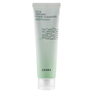 فوم شوینده کرمی ترمیم کننده مناسب پوست چرب و مستعد جوش کوزارکس کوزارکس | COSRX Fit Cica Creamy Foam Cleanser حجم 150 میل