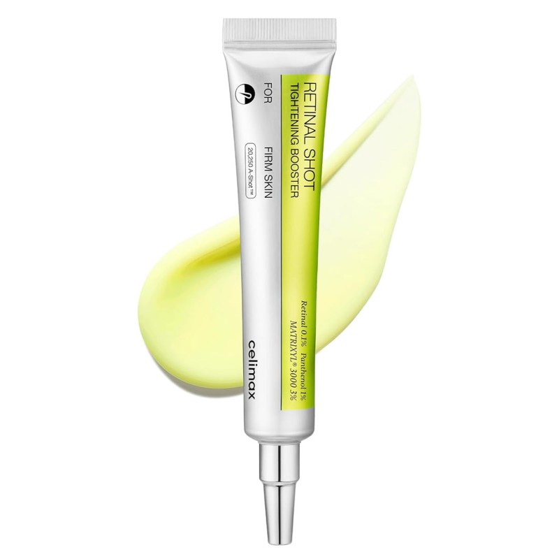 کرم ضد چروک و جوانساز رتینال مناسب انواع پوست سلیمکس سلیمکس | celimax The Vita-A Retinal Shot Tightening Booster حجم 15 میل