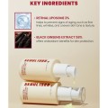 سرم ضد چروک و جوانساز رتینال و جینسینگ سیاه مناسب انواع پوست کی سکرت Retinal Liposome 2% + Black Ginseng Serum حجم 30 میل