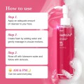 ژل شوینده آبرسان و لایه بردار ملایم PDRN و کلاژن مناسب انواع پوست مدی کیوب PDRN Hydrating Gel Cleanser حجم 200 میل