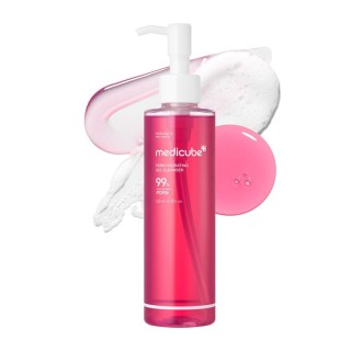 ژل شوینده آبرسان و لایه بردار ملایم PDRN و کلاژن مناسب انواع پوست مدی کیوب PDRN Hydrating Gel Cleanser حجم 200 میل