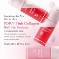 سرم حبابی ترمیم کننده و جوانساز PDRN و کلاژن مناسب انواع پوست مدی کیوب PDRN Pink Collagen Bubble Serum حجم 95 میل