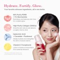 سرم حبابی ترمیم کننده و جوانساز PDRN و کلاژن مناسب انواع پوست مدی کیوب PDRN Pink Collagen Bubble Serum حجم 95 میل