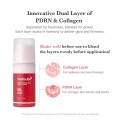 سرم حبابی ترمیم کننده و جوانساز PDRN و کلاژن مناسب انواع پوست مدی کیوب PDRN Pink Collagen Bubble Serum حجم 95 میل