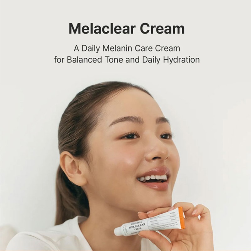 کرم ضد لک و روشن کننده مناسب انواع پوست دکتر التیا Melaclear Cream وزن 20 گرم