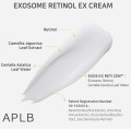 کرم ضد چروک و جوانساز رتینول و اگزوزوم مناسب پوست شل و مستعد پیری APLB Exosome Retinol EX Cream حجم 55 میل