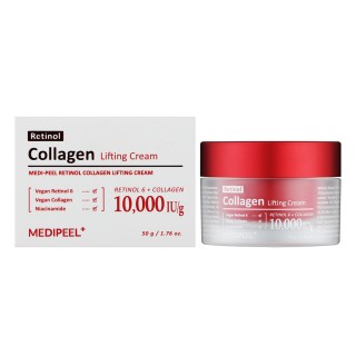 کرم ضدچروک و لیفت‌دهنده با رتینول و کلاژن مناسب انواع پوست مدی‌پیل Retinol Collagen Lifting Cream وزن 50 گرم