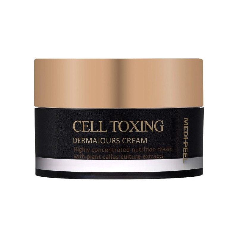 کرم ضدچروک و جوانساز با پپتید و نیاسینامید مناسب انواع پوست مدی‌پیل Medi-Peel Cell Toxing Dermajours Cream  وزن 50 گرم
