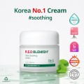 کرم آبرسان با سیکا و نیاسینامید مناسب پوست‌های حساس و مستعد آکنه دکتر جی Dr.G Red Blemish Clear Soothing Cream  حجم 70 میل