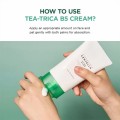 کرم ضد جوش تی تری سنتلا مناسب پوست‌های مستعد آکنه اسکین ۱۰۰۴ | SKIN1004 Madagascar Centella Tea-Trica B5 Cream حجم ۷۵ میل