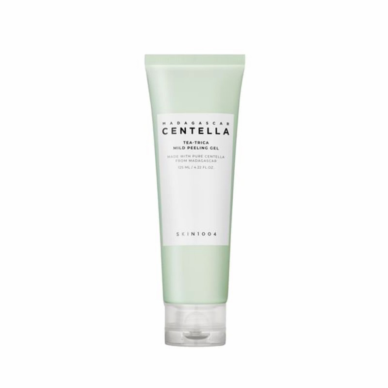 ژل لایه‌بردار ضدجوش مناسب پوست‌های مستعد آکنه اسکین ۱۰۰۴ SKIN1004 Madagascar Centella Tea-Trica Mild Peeling Gel حجم 125 میل