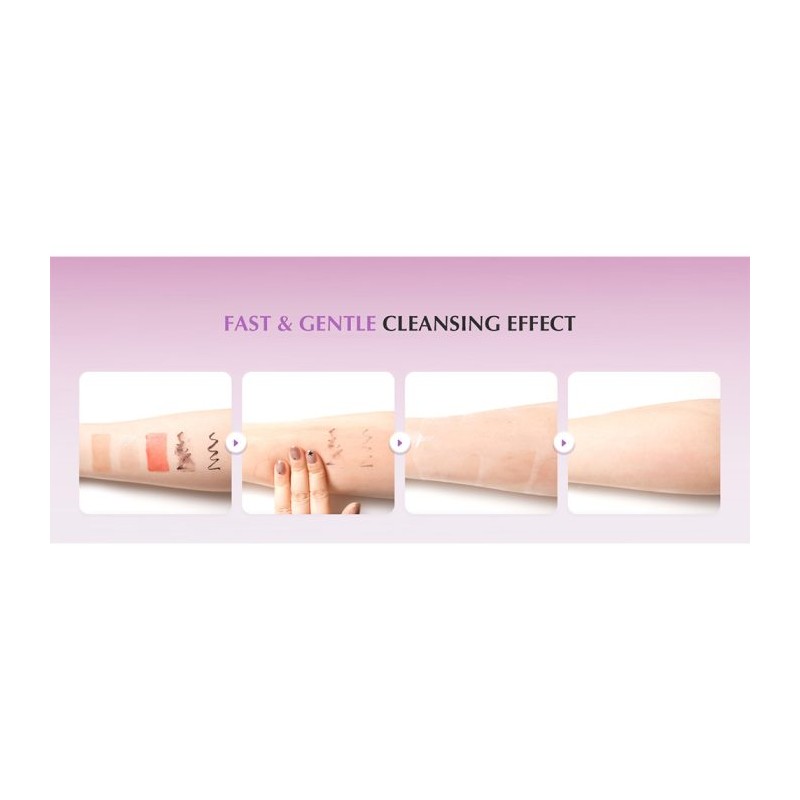 شوینده روغنی کنترل منافذ مناسب پوست چرب و مختلط اکوال بری EQQUALBERRY Purple Rice Pore Smoothing Cleansing Oil حجم 200 میل