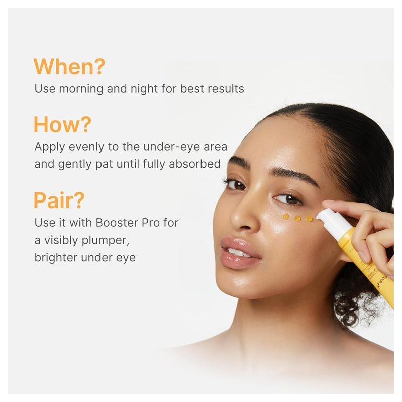 سرم ژلی دور چشم با کوجیک اسید و زردچوبه مناسب پوست کدر مدی کیوب Medicube Kojic Acid Turmeric Vita Eye Gel Serum حجم 30 میل