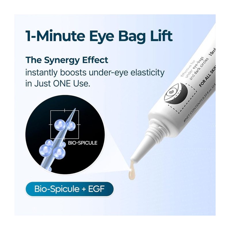 کرم دور چشم روشن‌کننده و ضدچروک مناسب پوست کدر و دارای چروک دکتر ملاکسین Dr.Melaxin Eyephalt Eyebag Cream حجم 10 میل