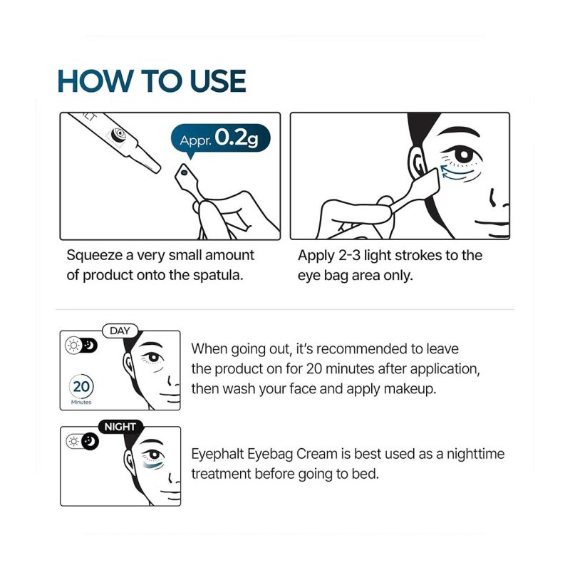 کرم دور چشم روشن‌کننده و ضدچروک مناسب پوست کدر و دارای چروک دکتر ملاکسین Dr.Melaxin Eyephalt Eyebag Cream حجم 10 میل