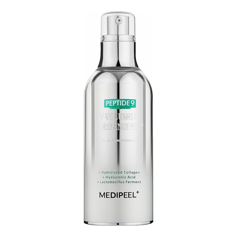 اسنس روشن‌کننده با ۹ پپتاید و سیکا مناسب انواع پوست مدی‌پیل Medi-Peel Peptide 9 Volume White Cica Essence Pro حجم 100 میل