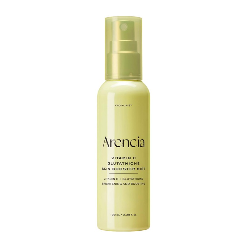 میست آبرسان ویتامین سی و گلوتاتیون مناسب پوست‌های کدر و خشک آرنسیا Arencia Vitamin C Glutathione Skin Booster Mist حجم 150 میل