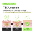 سرم کپسولی تسکین‌دهنده و روشن‌کننده با هارتلیف و TECA مناسب پوست حساس ابیب Abib Heartleaf TECA Calming Drop Serum حجم 50 میل