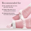 شوینده تقویت کننده با هیالورونیک اسید مناسب پوست حساس آرنسیا Arencia Rosehip Mild pH Balancing Rice Cake Cleanser حجم 150 میل