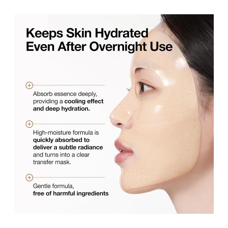 ماسک ورقه ای آبرسان و درخشان کننده برنج و کلاژن مناسب پوست کدر و دهیدراته آنوا Rice 70 Glow Collagen Mask حجم 38 گرم یک عدد