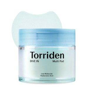 پد تونر آبرسان هیالورونیک اسید ریز مولکولی مناسب پوست خشک و دهیدراته توریدن DIVE-IN Low Molecular Hyaluronic Ac حجم 160 میل
