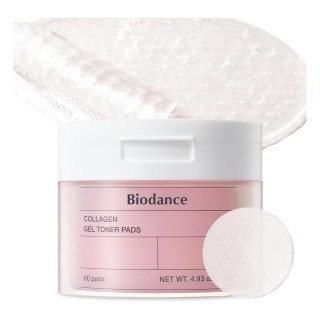 پد تونر ژلی آبرسان و جوانساز کلاژن مناسب انواع پوست بایودنس بایودنس | Biodance Gel Toner Pads حجم 140 گرم