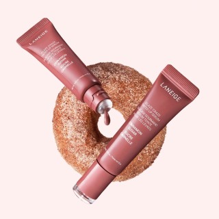 تینت لب سرمی لانیژ آبرسان، حجم دهنده و درخشان کننده Laneige Glaze Craze Tinted Lip Serum - cinnamon-sugar