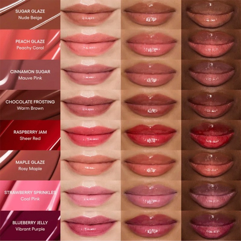 تینت لب سرمی لانیژ آبرسان، حجم دهنده و درخشان کننده Laneige Glaze Craze Tinted Lip Serum - cinnamon-sugar