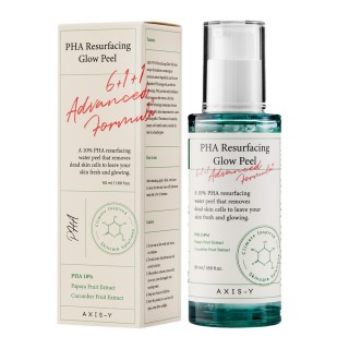 پیلینگ لایه بردار ملایم و شفاف کننده پوست اکسیس وای AXIS-Y PHA Resurfacing Glow Peel 50ml