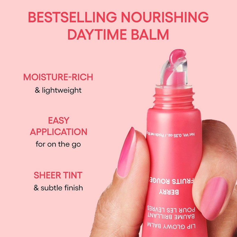بالم لب لانیژ درخشان کننده و مرطوب کننده LANEIGE Lip Glowy Balm - berry