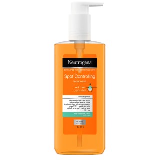 ژل شستشوی ضد جوش صورت نیتروژنا نوتروژینا Neutrogena Spot Controlling Daily Face Wash 200ml