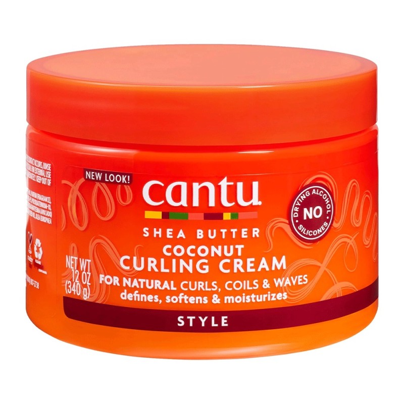 کرم فر کننده مو نارگیل و شی باتر کانتو Cantu Shea Butter Coconut Curling Cream