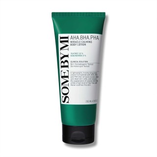 لوسیون بدن میراکل سام بای می ضدجوش، لایه بردار ملایم و تسکین دهنده پوست SOME BY MI AHA, BHA, PHA Miracle Calming Body Lotion