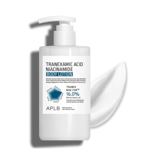 لوسیون بدن نیاسینامید و ترانگزامیک اسید APLB ضد لک و روشن کننده قوی پوست APLB Tranexamic Acid Niacinamide Body Lotion