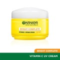 کرم سرم کاسه ای ضد لک و روشن کننده ویتامین سی گارنیر Garnier Bright Complete Vitamin C Serum Cream UV 45g