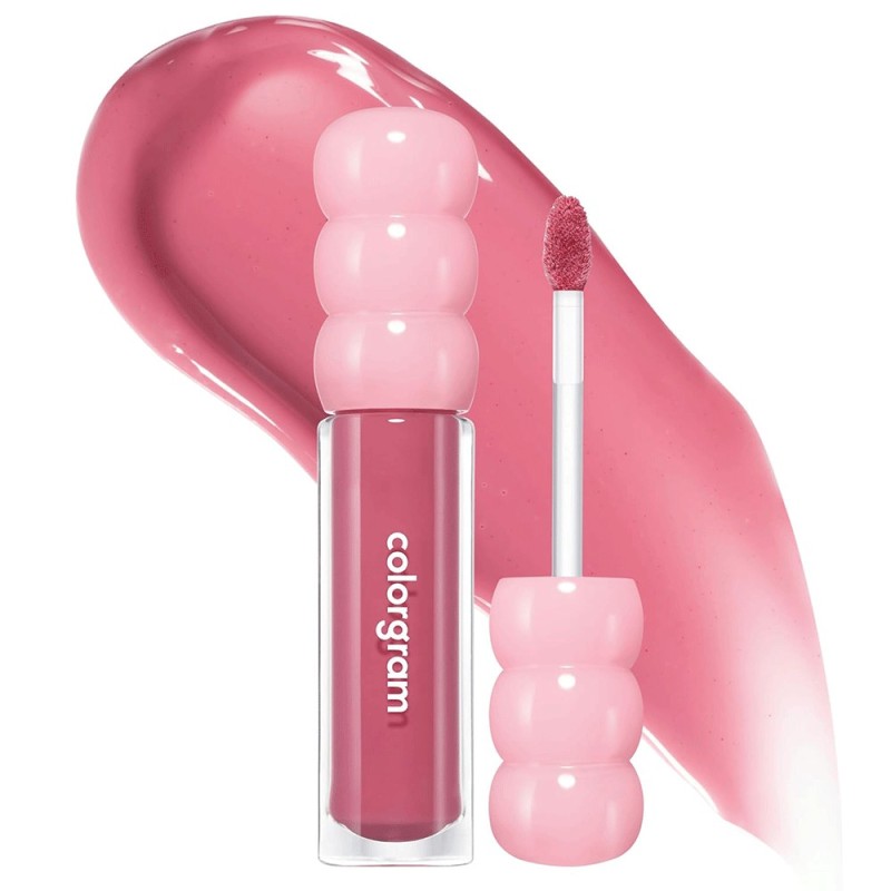 لیپ گلاس میوه ای کالرگرام COLORGRAM Fruity Glass Gloss - 04-farewell-guava