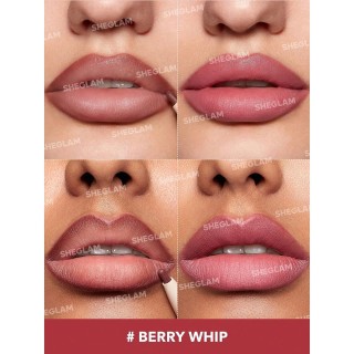خط لب و رژ لب دو سر شیگلم GLAM 101 LIPSTICK & LINER DUO - berry-whip