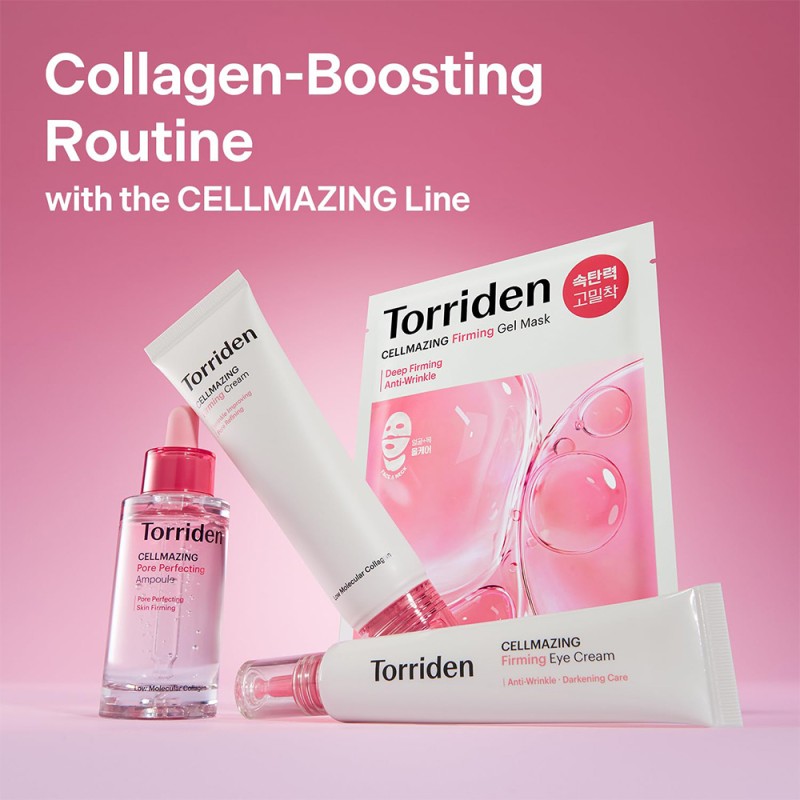 کرم ضد چروک و جوانساز کلاژن ریزمولکولی توریدن Torriden Cellmazing Firming Cream
