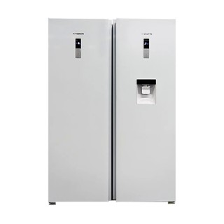 یخچال فریزر دوقلو ایکس ویژن مدل KTR630-WD/KTF630-WD